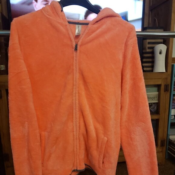 NO boundaries bright fuzzy fleece zip up hoodie - Picture 3 of 9